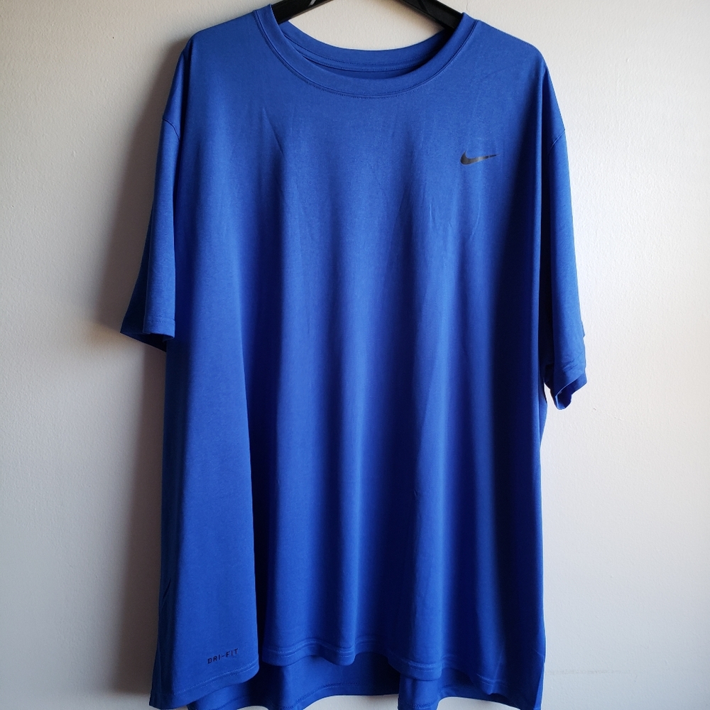 Men's Blue 4XL Nike Dri-Fit T-Shirt